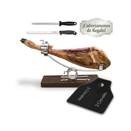 Jamonero Profesional 3 Claveles con Cuchillo - Hosteleros