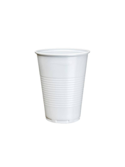 VASO PLÁSTICO BLANCO 220 CC