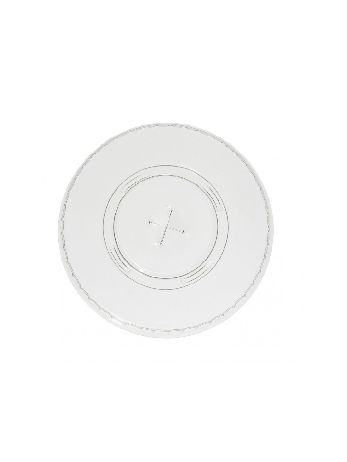TAPA CRUZ VASO PET 9 OZ 266 ML