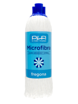 FREGONA HILO MICROFIBRA BLANCO PLA