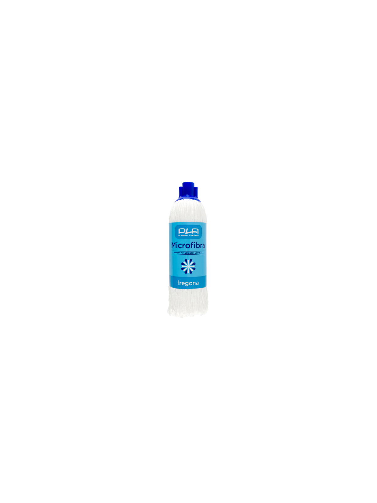 FREGONA HILO MICROFIBRA BLANCO PLA