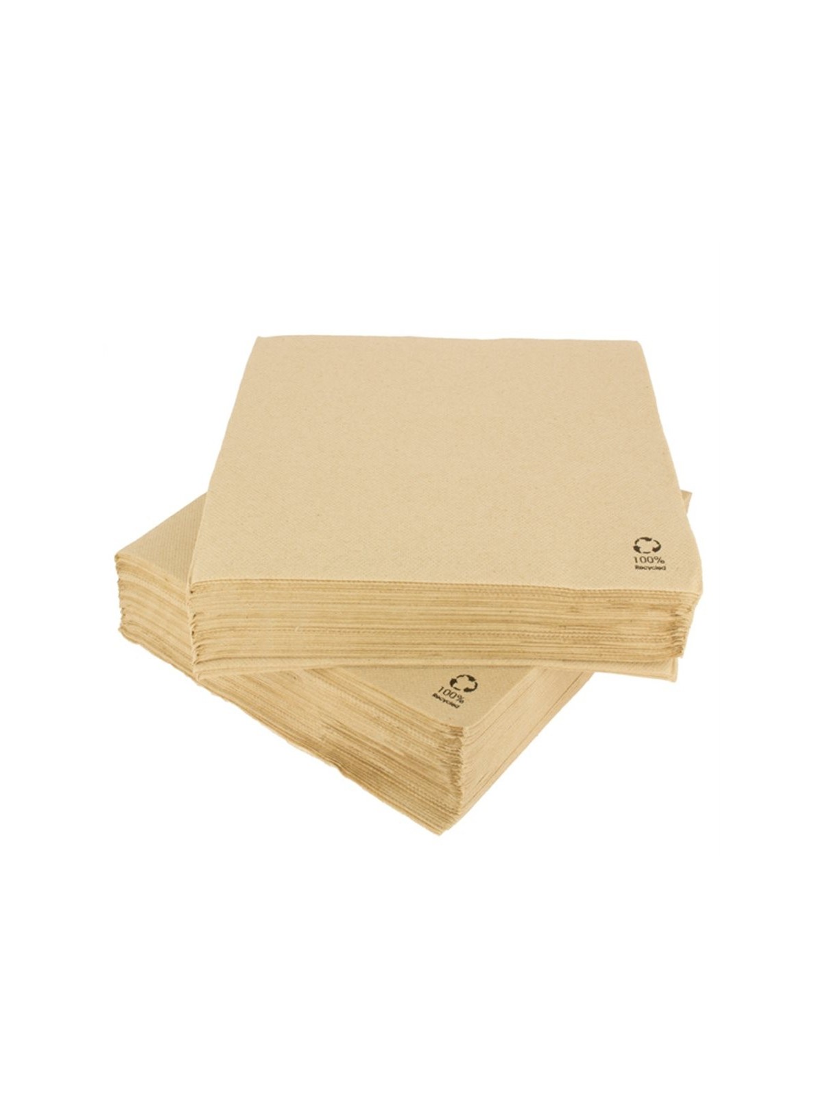 CAJA 1200 SERVILLETAS PUNTA PUNTA ECOLÓGICA 2C 40 X 40 CM