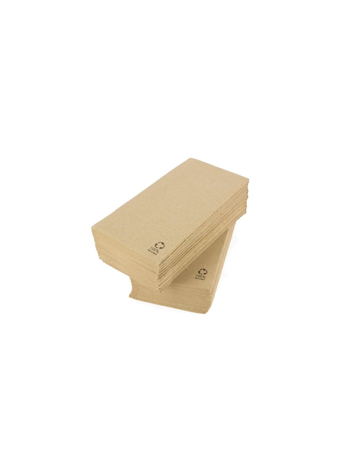 CAJA 1800 SERVILLETA  1/8 PUNTA PUNTA 40 X 40 CM ECOLÓGICA