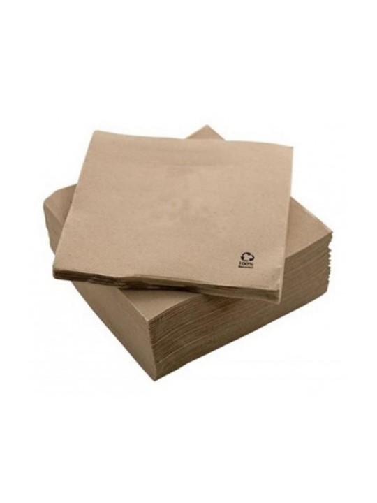 CAJA 2700 SERVILLETA TISSUE 2 CAPAS ECOLÓGICA 33 X 33 CM