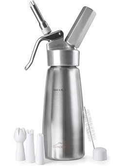 Sifón Montador de Nata Inoxidable 1L - Productos Hosteleros