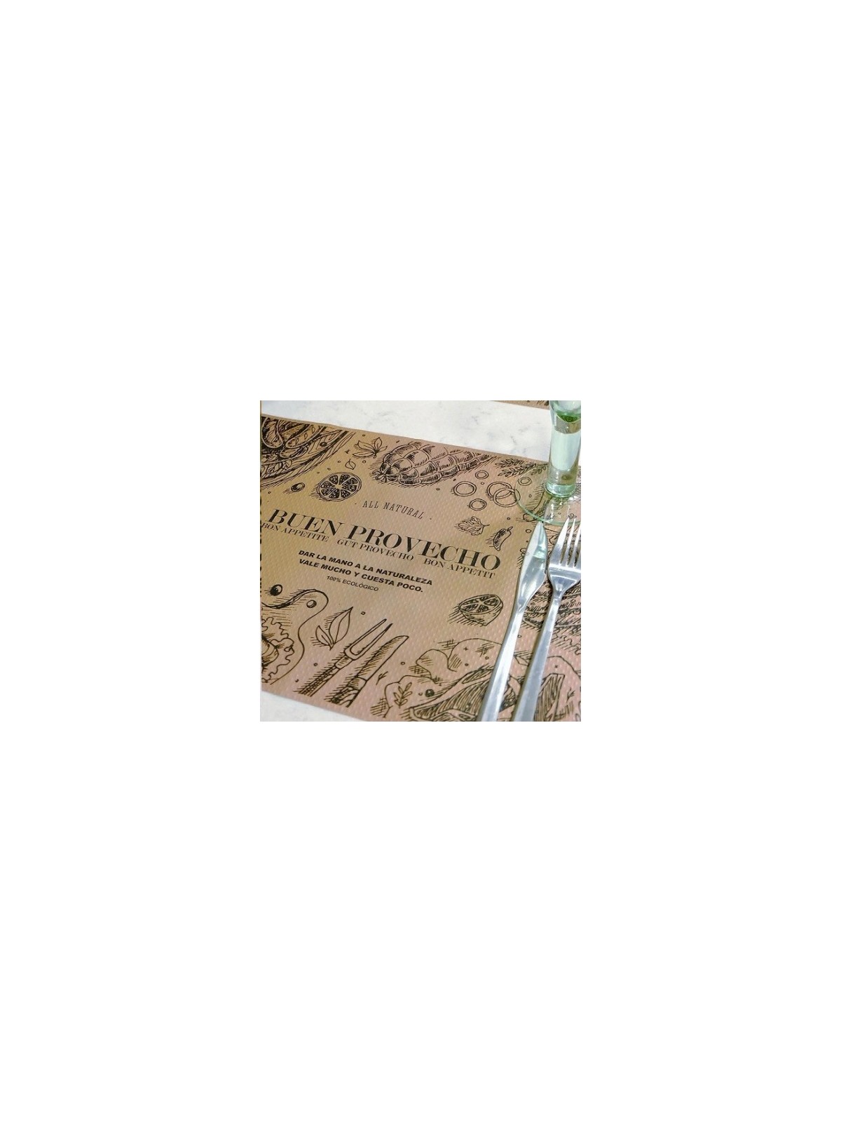 Mantel Papel Ecológico 30x40cm - Productos Hosteleros