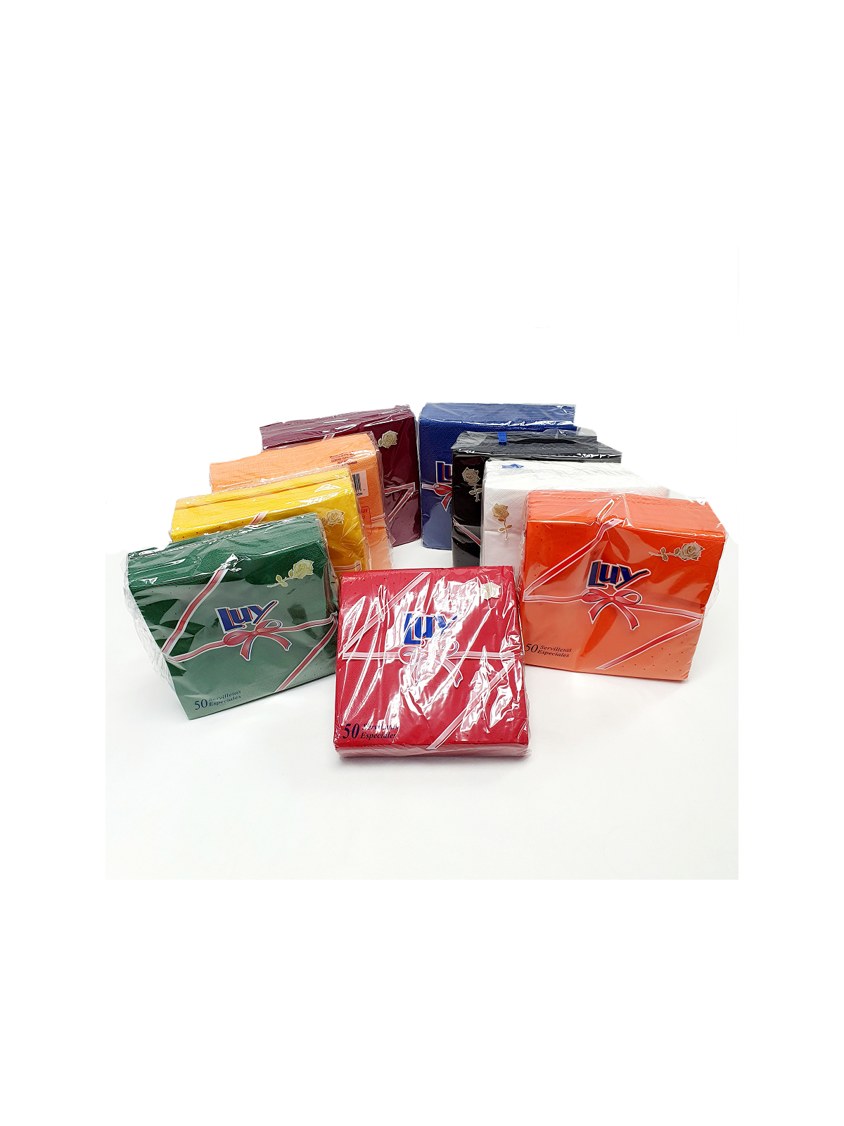 SERVILLETAS TISSUE 2 CAPAS 40 X 40 CM