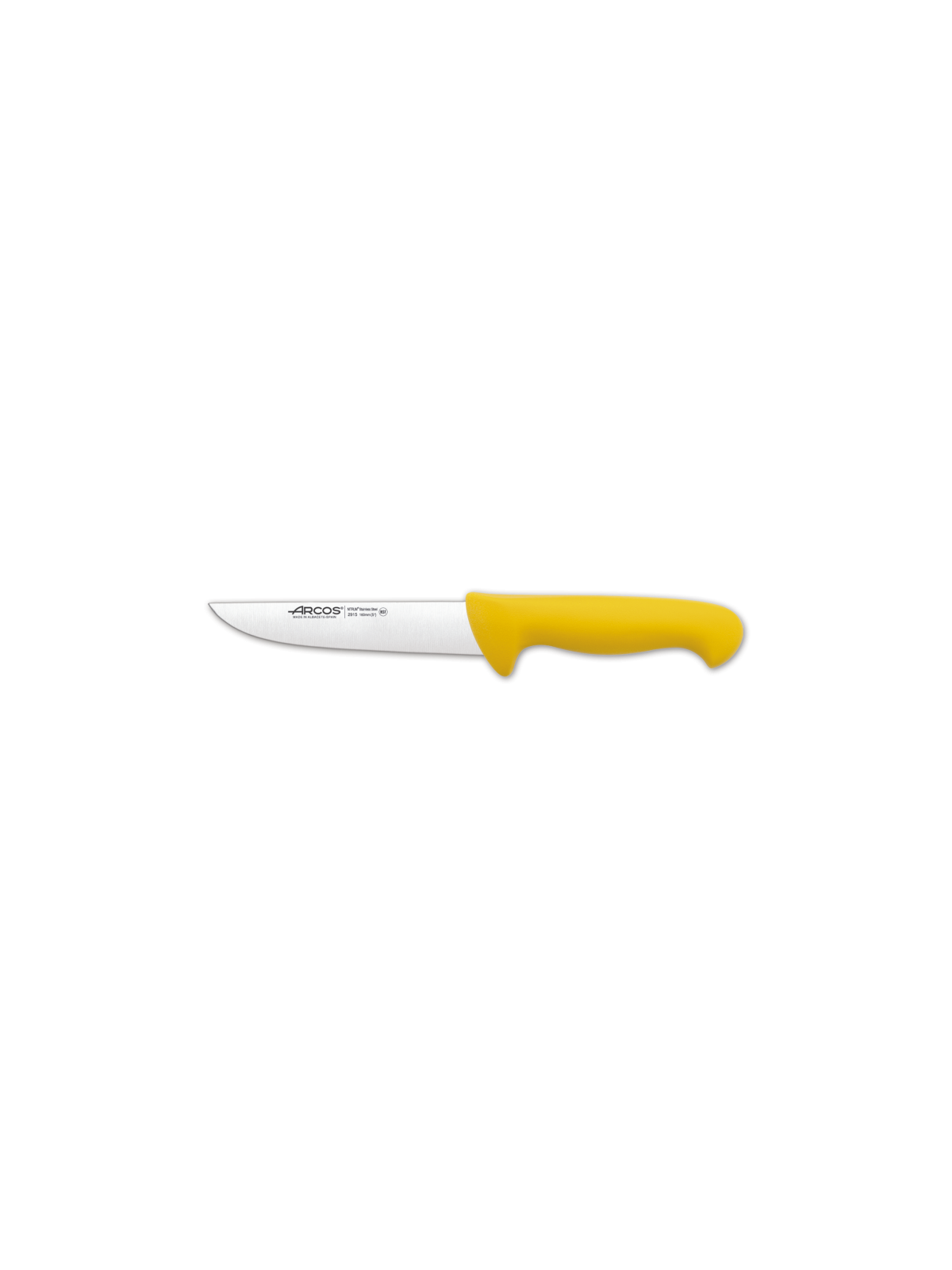 Cuchillo Carnicero Arcos Amarillo - Productos Hosteleros