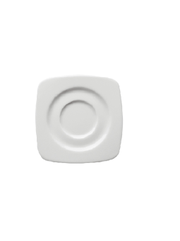 PLATO MALVAROSSA MOKA 12 X 12 CM