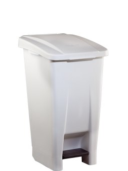 PAPELERA PEDAL BLANCA DENOX 60 LITROS
