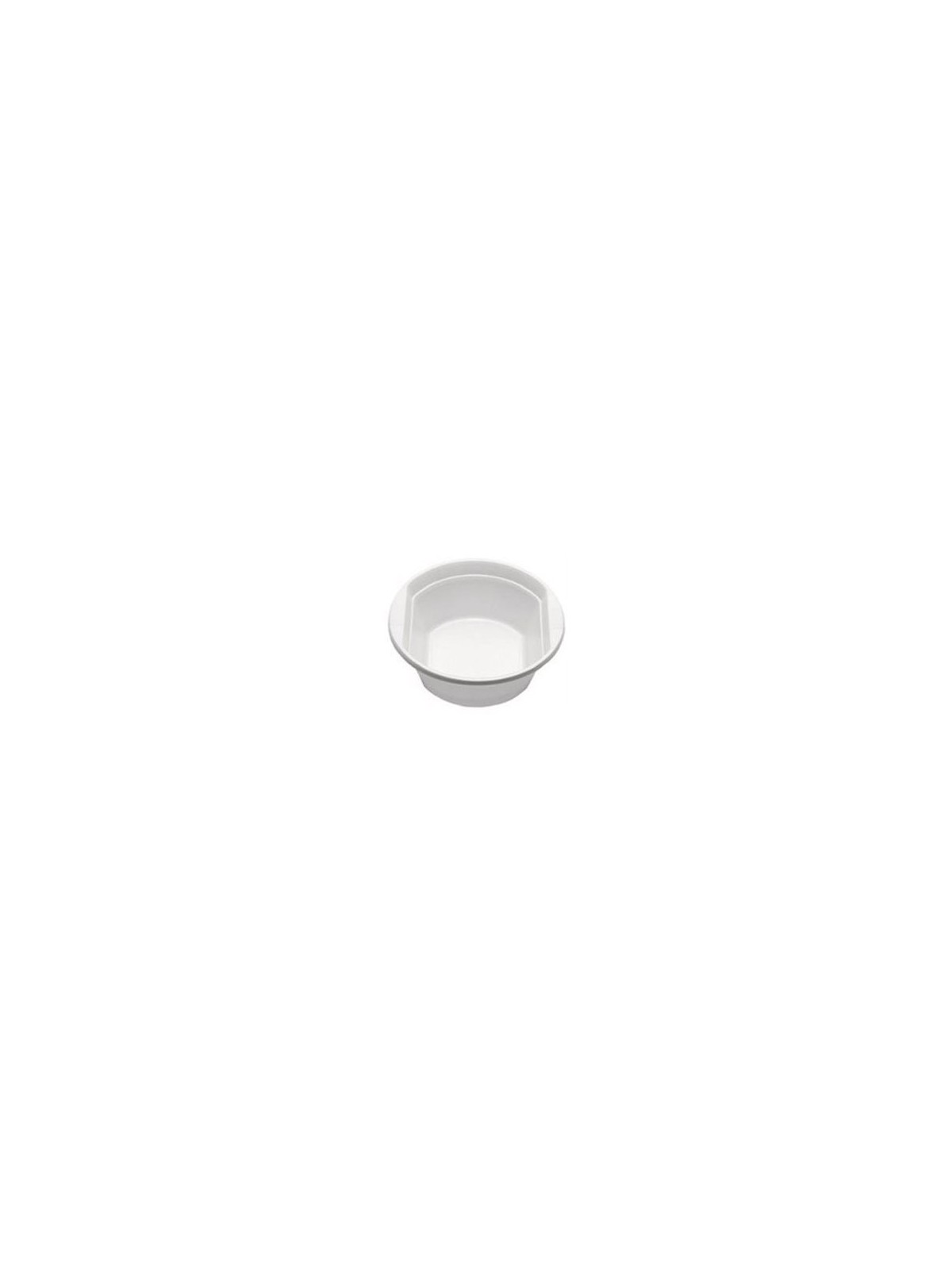 Bowl de Plástico Blanco PS 500 cc - Productos Hosteleros