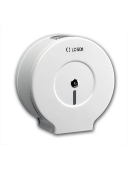 PORTARROLLO HIGIÉNICO METAL BLANCO LOSDI