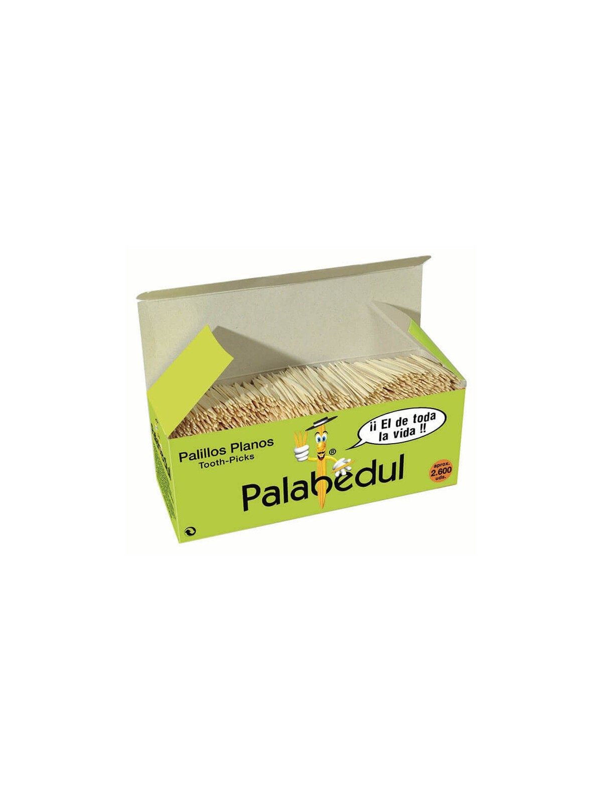 PALILLO PLANO VAGÓN 2600 UDS.