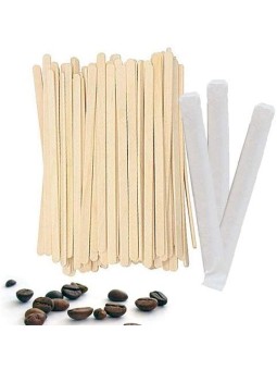 Palitos Madera para Café Desechables - Productos Hosteleros