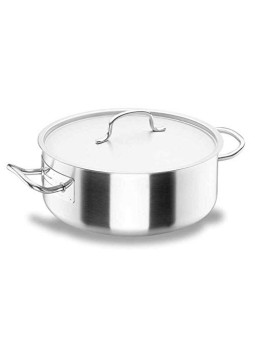 CACEROLA BAJA INOX CHEF LACOR