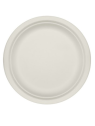 PLATO FIBRA CAÑA COMPOSTABLE 26 CM