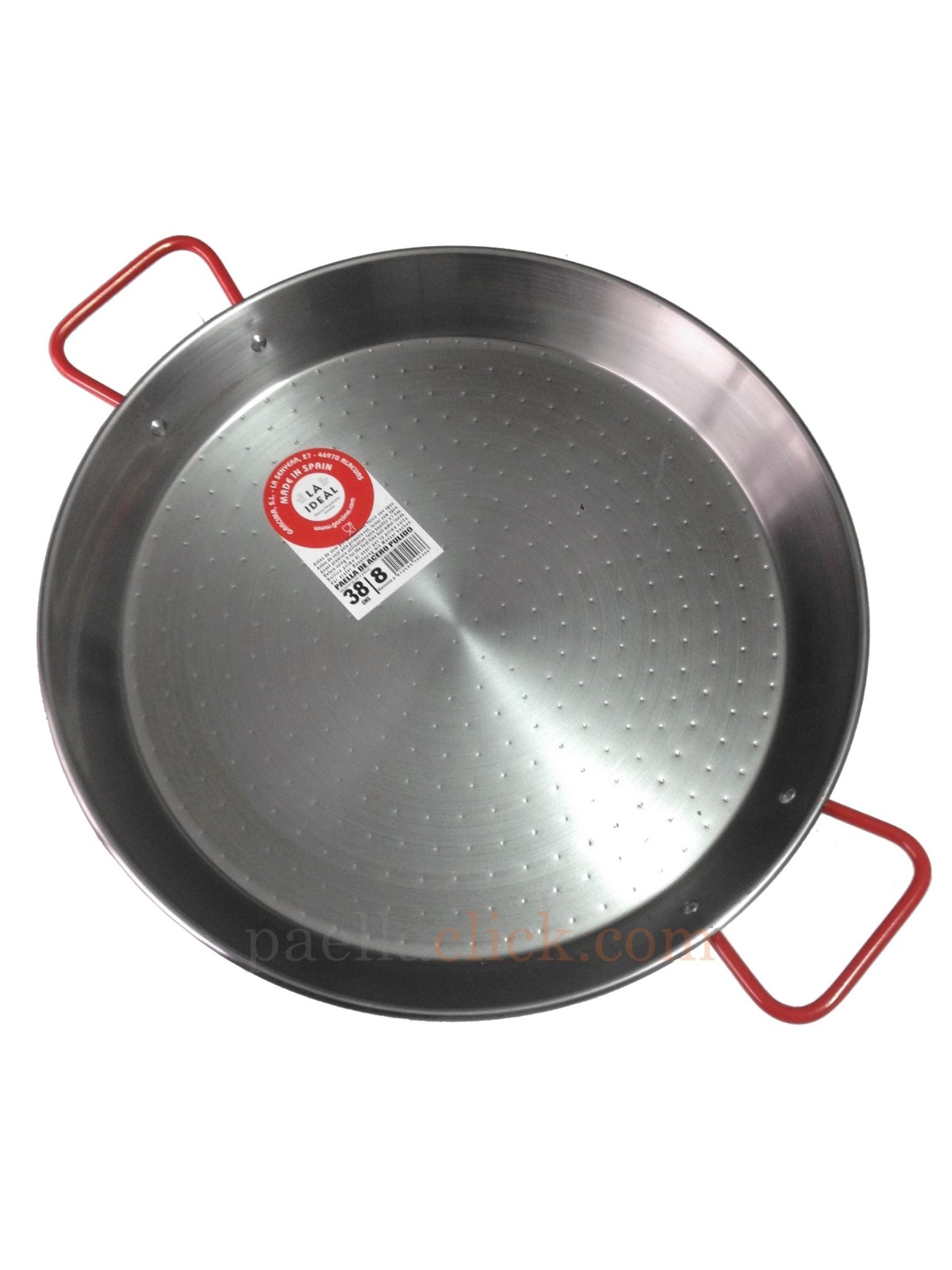 Paella Acero Pulido y Paellera Pulida - Hosteleros