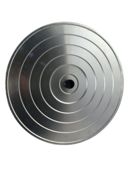 TAPA ALUMINIO POMO BAQUELITA NEGRO