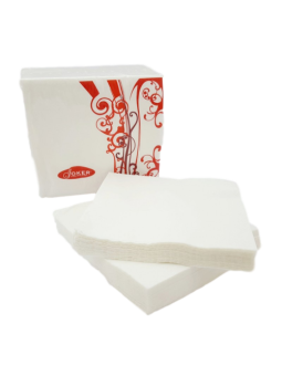 CAJA 4800 SERVILLETAS TISSUE 2 CAPAS 30 X 30 CM