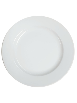 PLATO BOJ PORCELANA LLANO 23 CM