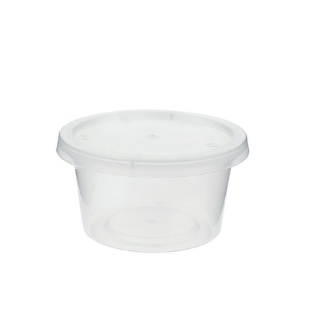 TARRINA CON TAPA PP 120 ML