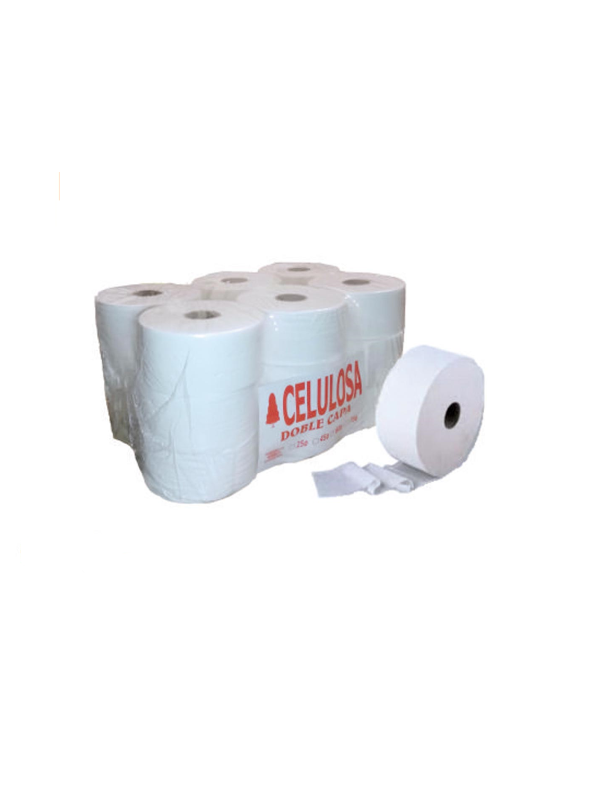 PACK 18 ROLLOS HIGIÉNICO GOFRADO CANUTO 45 MM