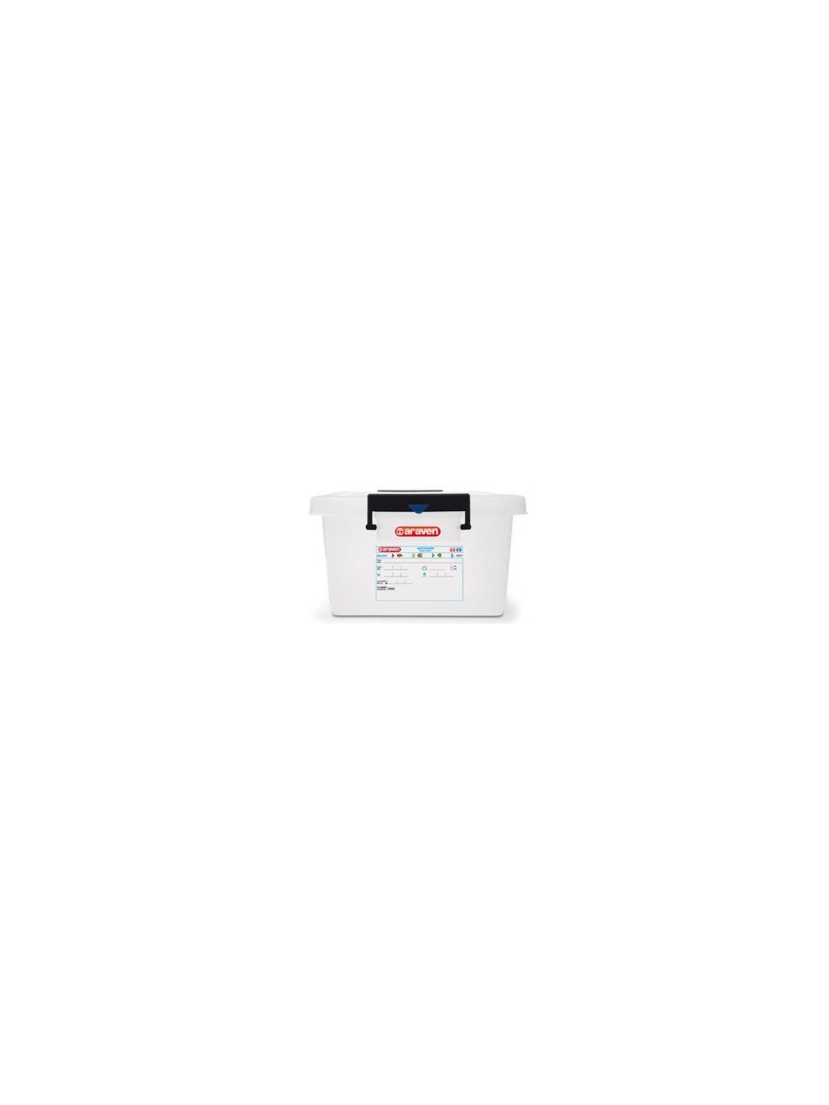 CUBETA CON TAPA 40 L ARAVEN 1173