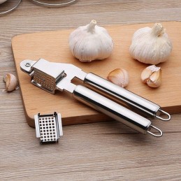 Prensa de ajo Cortador de ajo de acero inoxidable Lavavajillas Seguro  Gadgets de cocina Ginger Press Ajo