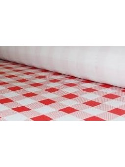 Mantel de Cuadros Rollo 1x100M - Productos Hosteleros