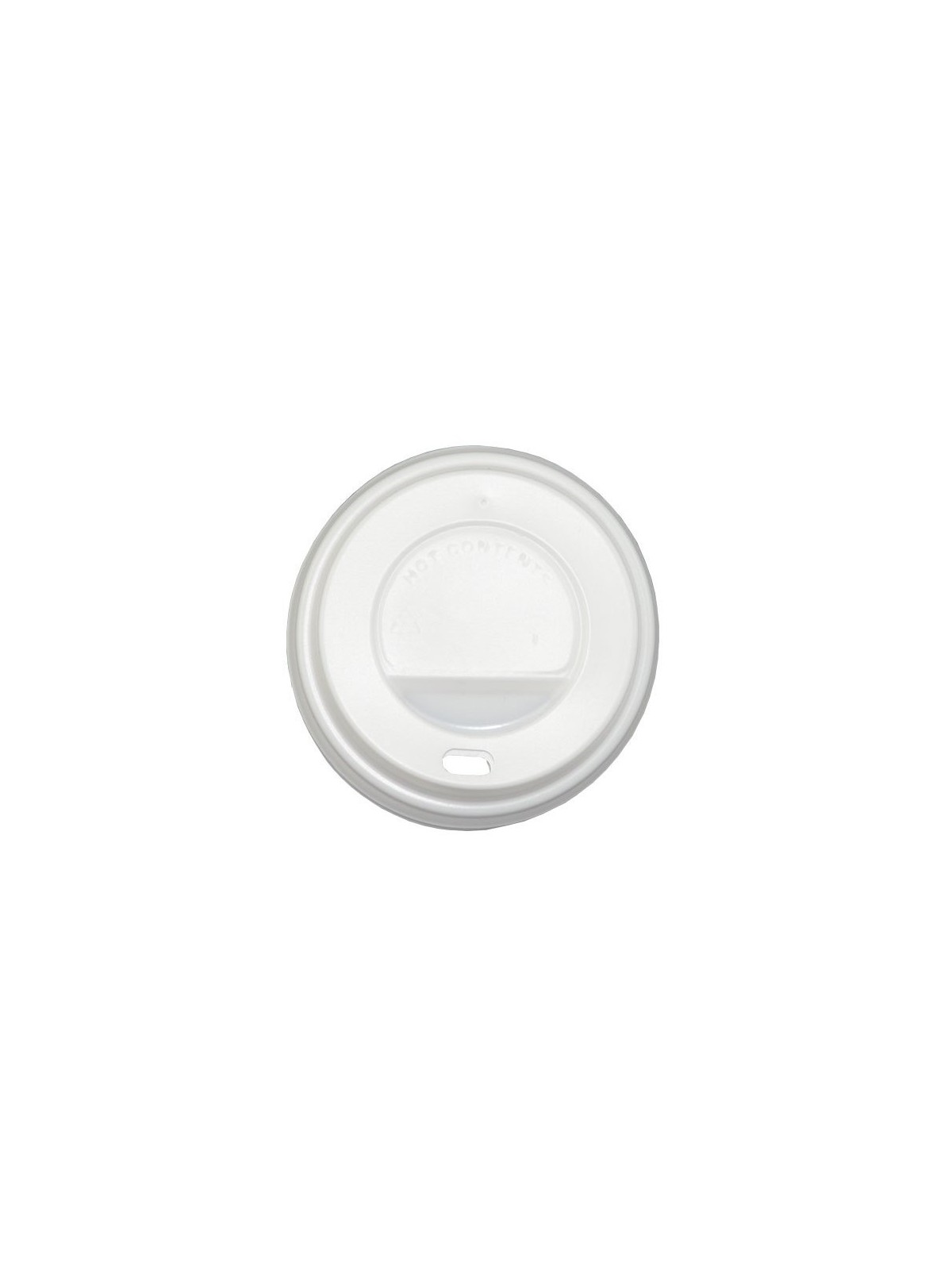 TAPA ORIFICIO VASO CARTÓN 8 OZ.