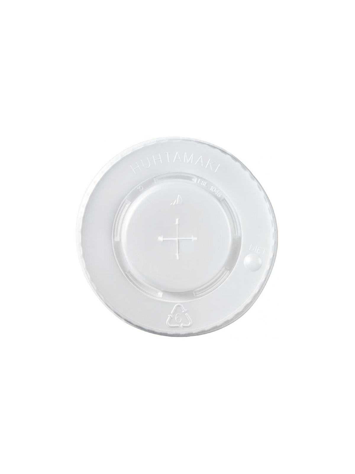 TAPA CRUZ VASO DE CARTÓN 16 ONZAS
