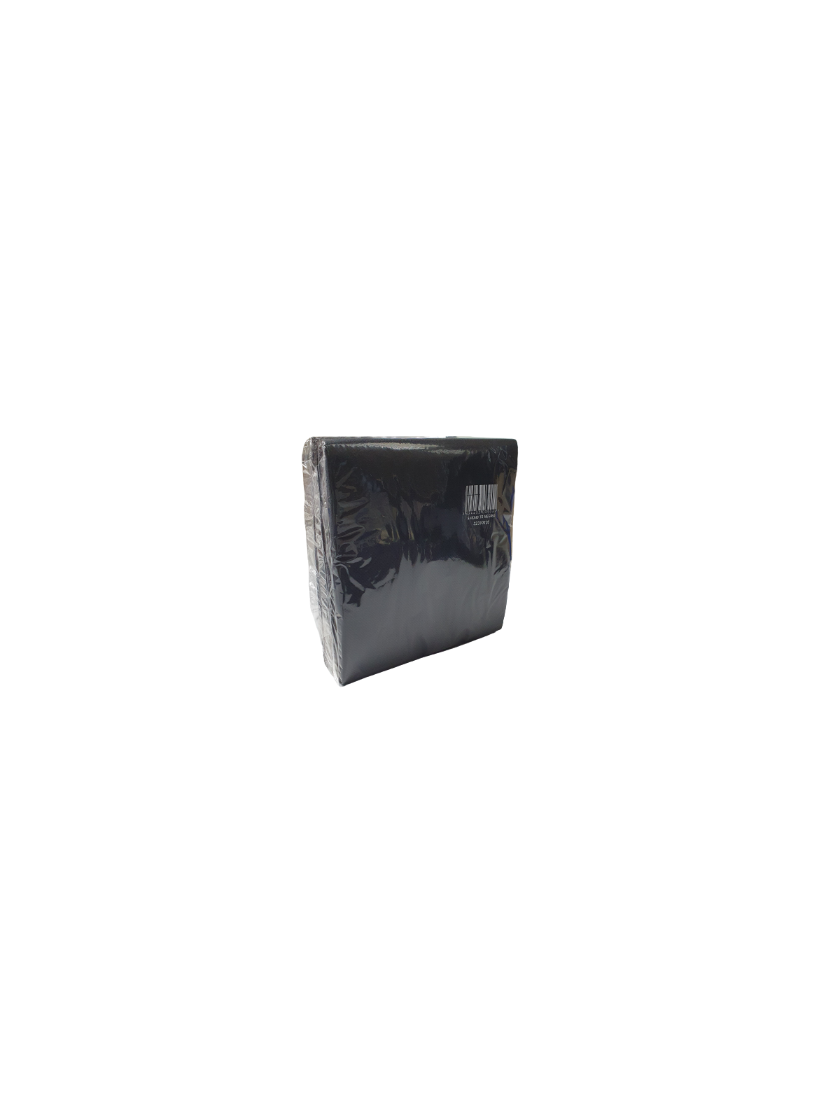CAJA 600 SERVILLETAS AIRLAID NEGRA 40 X 40 CM