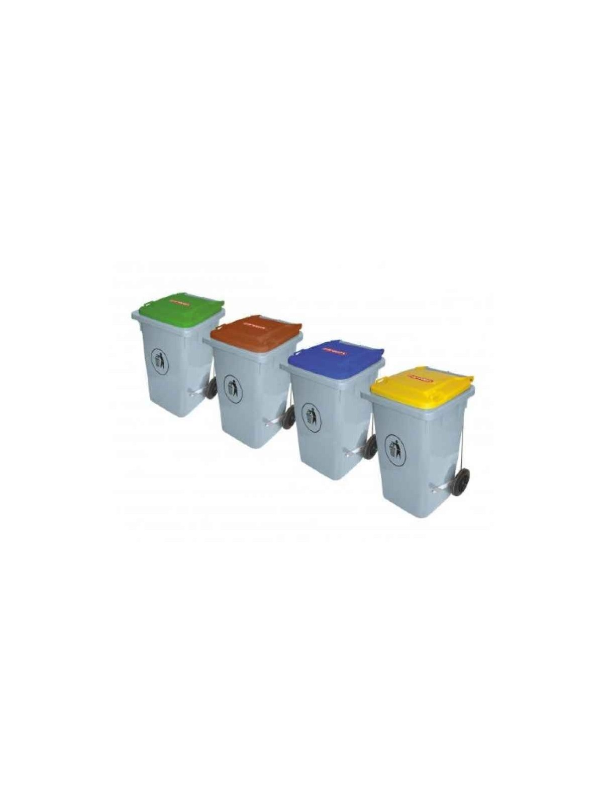 Cubo de Basura Grande Ruedas 100L - Productos Hosteleros