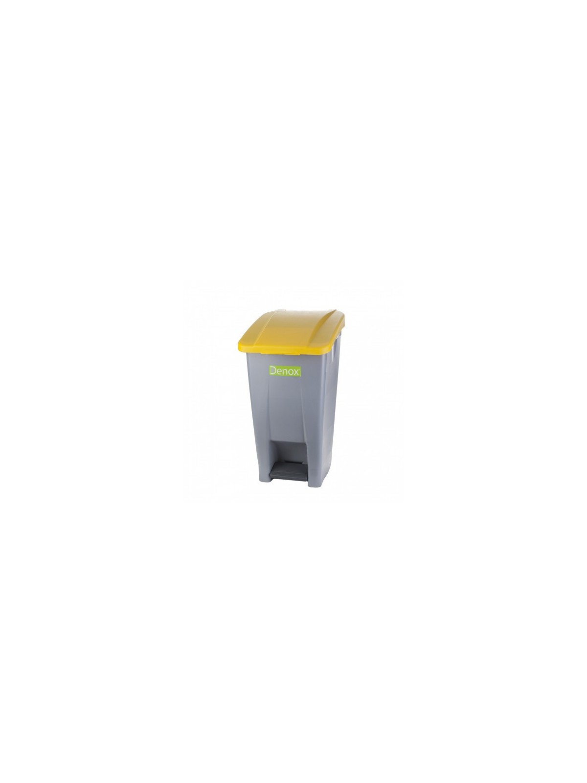 CUBO CONTENEDOR RUEDAS Y PEDAL 120 L. DENOX