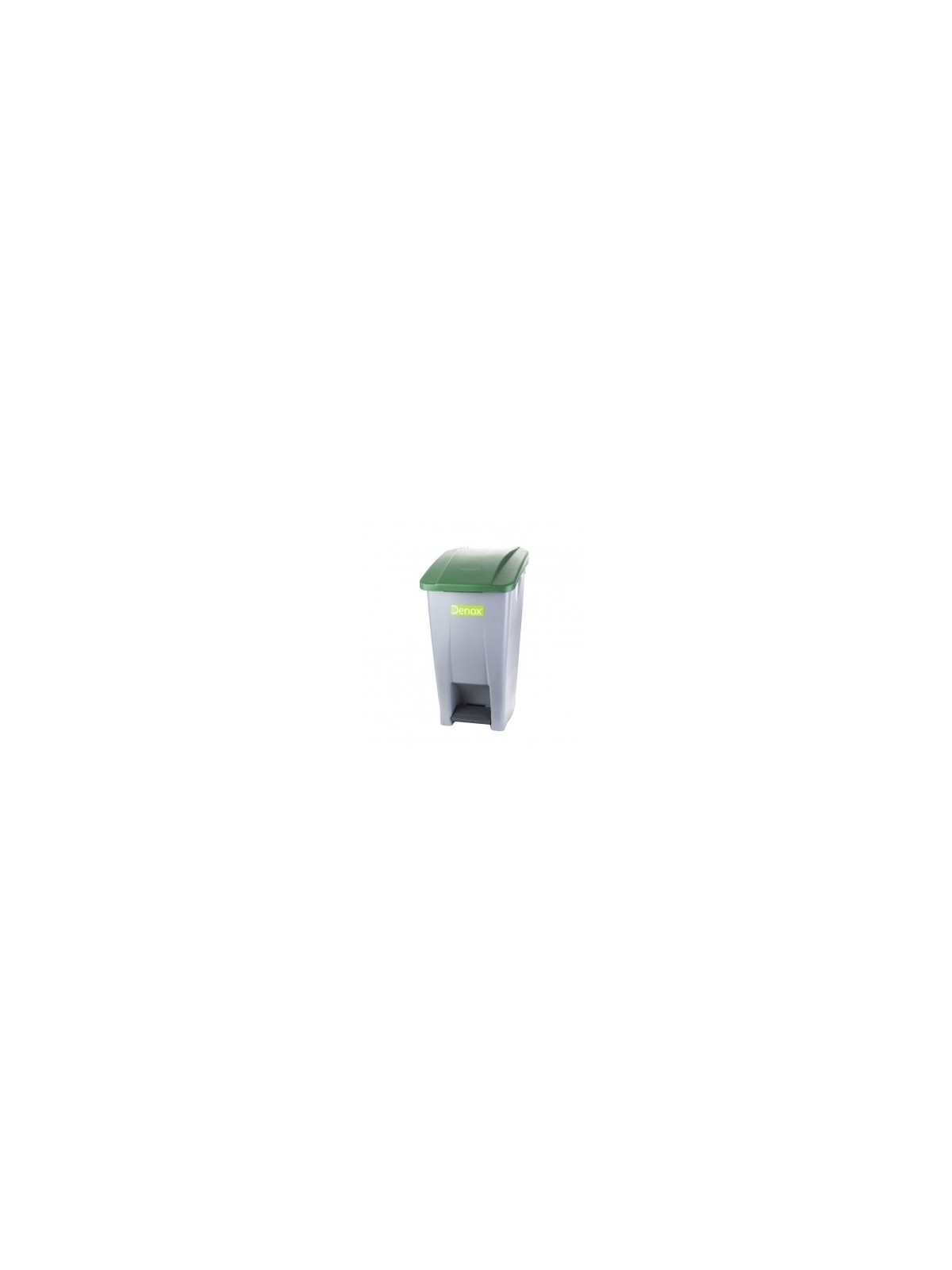 CUBO CONTENEDOR RUEDAS Y PEDAL 120 L. DENOX