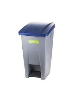 CUBO CONTENEDOR RUEDAS Y PEDAL 80 L. DENOX