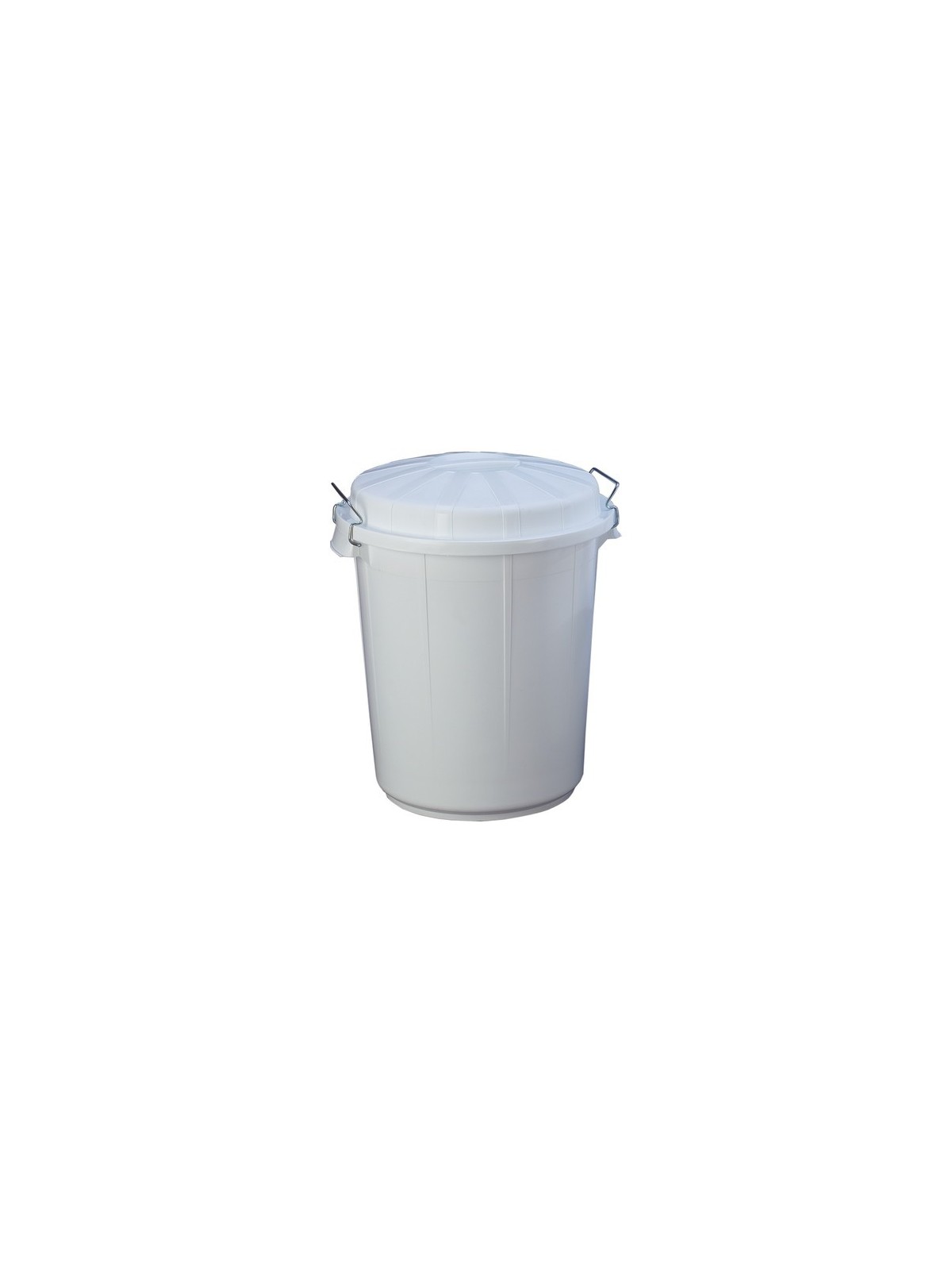 Cubo de Basura Industrial Blanco 95L - Productos Hosteleros