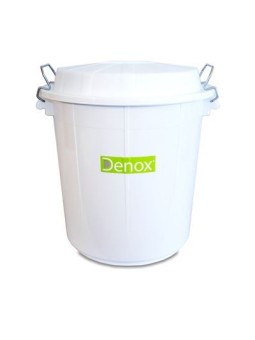 CUBO INDUSTRIAL BLANCO 50 LITROS.