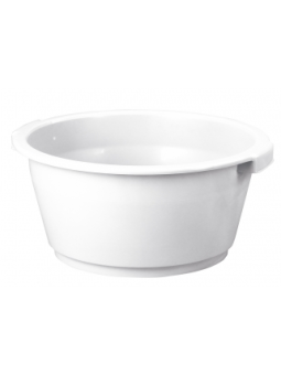 Barreño de Plástico Blanco Iberia - Productos Hosteleros
