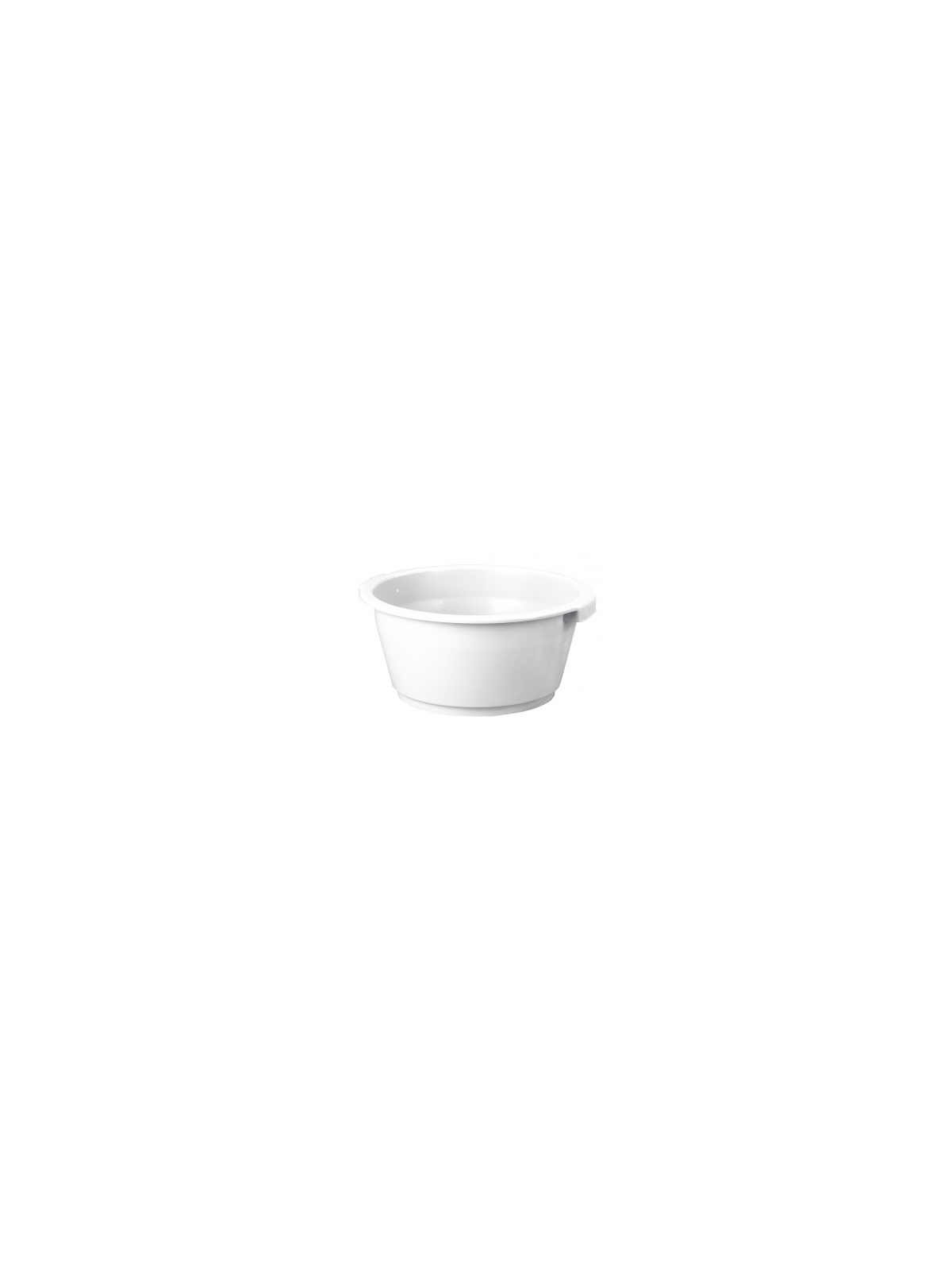 Barreño de Plástico Blanco Iberia - Productos Hosteleros