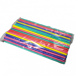 PAJITAS COLORES PAPEL FLEXO