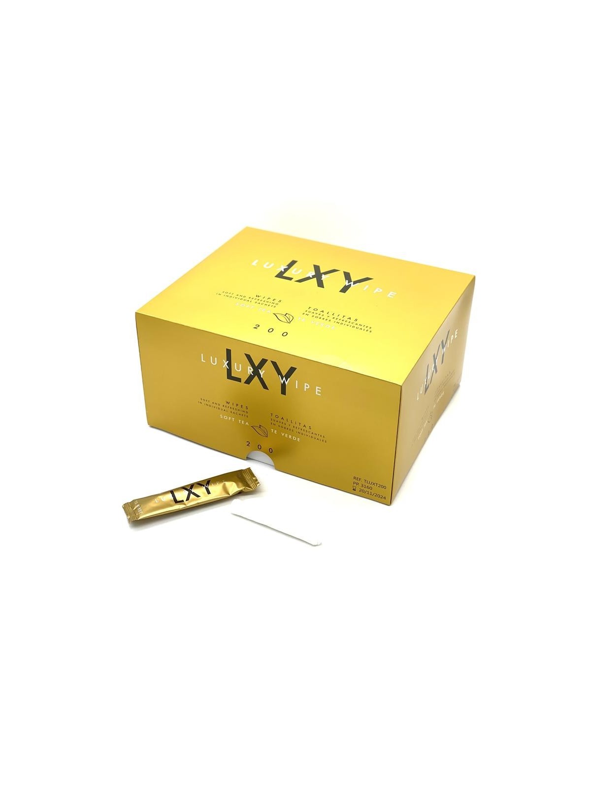 TOALLITA PERFUMADA LUXURY TÉ VERDE PACK 200 UDS.