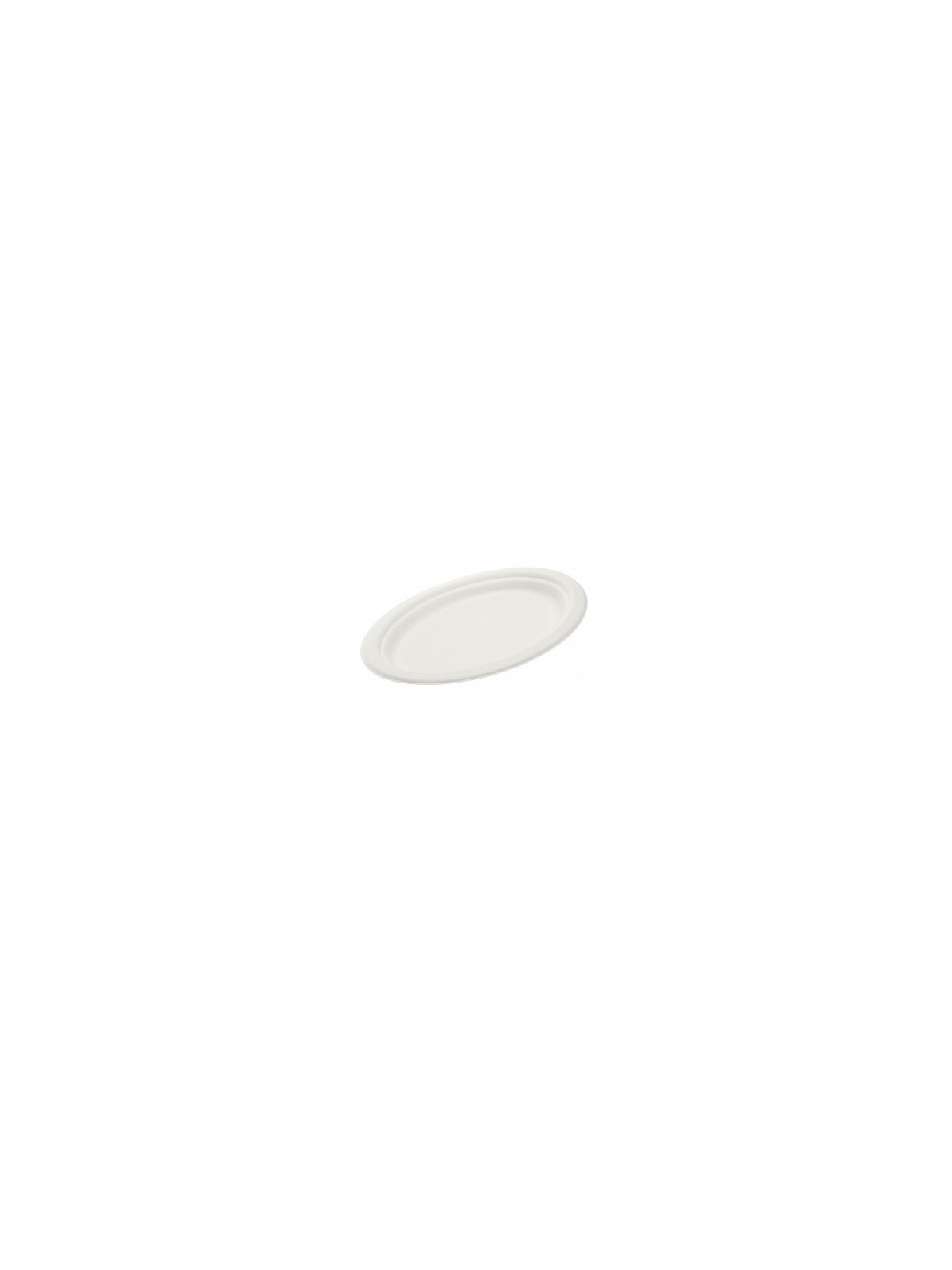FUENTE OVAL FIBRA CAÑA COMPOSTABLE 26CM