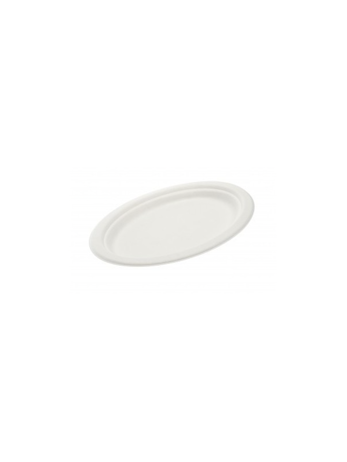 FUENTE OVAL FIBRA CAÑA COMPOSTABLE 32CM