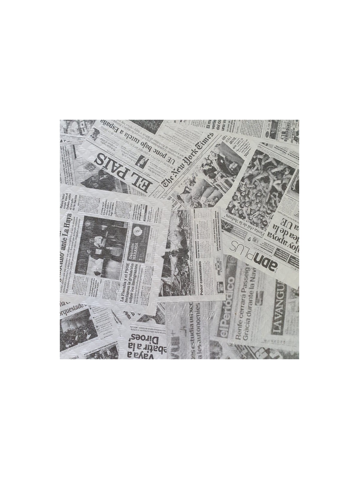 CAJA 400 MANTEL PAPEL PRENSA 100 X 100 CM