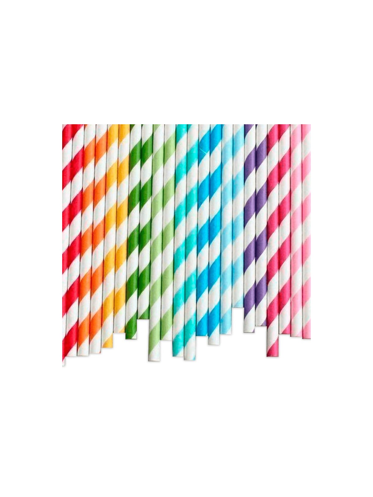CAÑITA PAPEL GRANIZADO RAYADAS