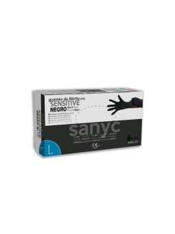 Guantes de Nitrilo Negro en oferta - Productos Hosteleros