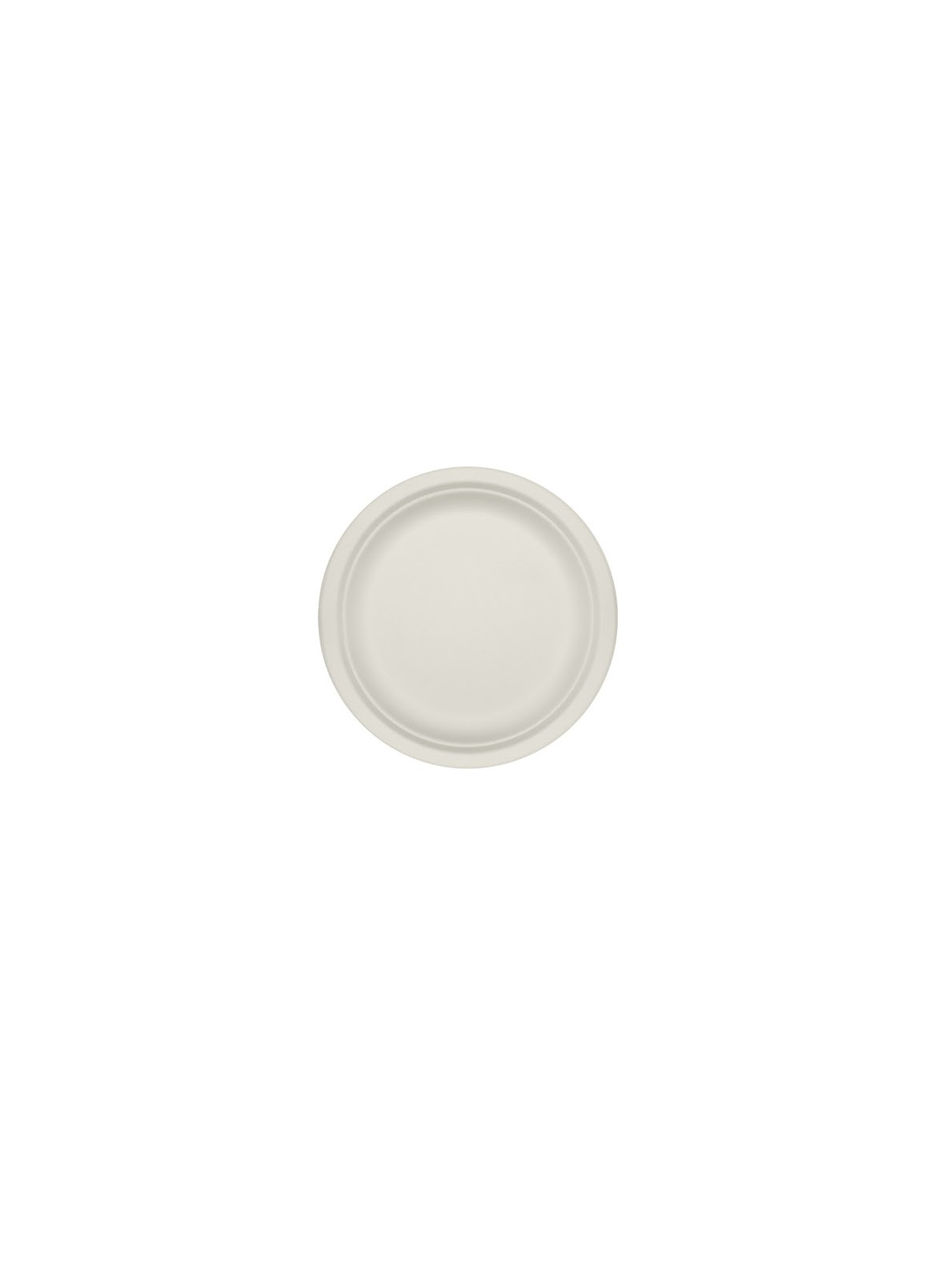 PLATO FIBRA DE CAÑA COMPOSTABLE 15 CM