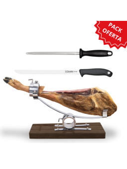 Jamonero Profesional 3 Claveles con Cuchillo - Hosteleros