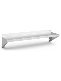 Estante mural cartelas compacto 100x30x24cm